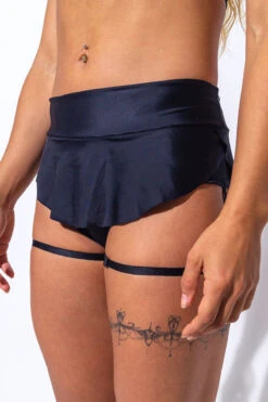 Sorte Diva Secret Skirt Bottoms - Black 9 Sorte Diva Secret Skirt Bottoms - Black -Radd Pole Wear Shop DIVASECRET 4 1
