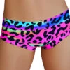 Cleo The Hurricane Hot Pants - Neon Leopard 2 Cleo The Hurricane Hot Pants - Neon Leopard -Radd Pole Wear Shop DSC00328