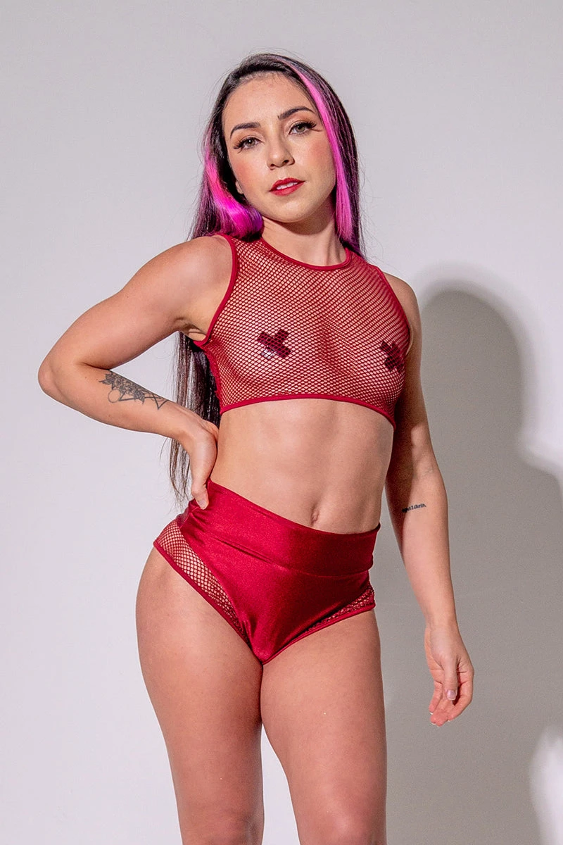 Sorte Feeling Myself Top - Red 3 Sorte Feeling Myself Top - Red