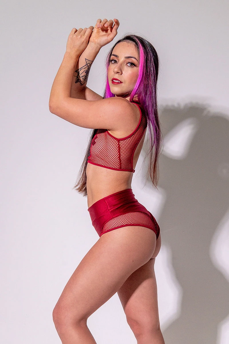 Sorte Feeling Myself Bottoms - Red 3 Sorte Feeling Myself Bottoms - Red