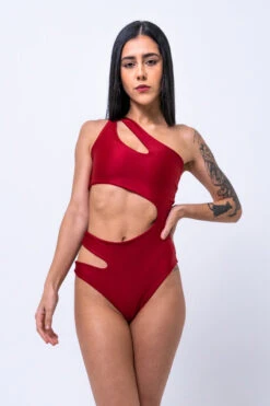 Sorte Under My Spell Bodysuit - Red 15 Sorte Under My Spell Bodysuit - Red -Radd Pole Wear Shop DSC4427