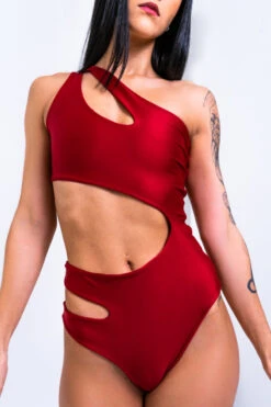 Sorte Under My Spell Bodysuit - Red 17 Sorte Under My Spell Bodysuit - Red -Radd Pole Wear Shop DSC4442 Edit