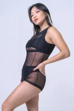 Sorte Inner Voice Bodysuit - Black 9 Sorte Inner Voice Bodysuit - Black -Radd Pole Wear Shop DSC7909