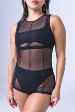 Sorte Inner Voice Bodysuit - Black 10 Sorte Inner Voice Bodysuit - Black -Radd Pole Wear Shop DSC7915
