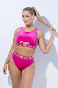 RAD Bahari Top - Velvet Fuchsia 8 RAD Bahari Top - Velvet Fuchsia -Radd Pole Wear Shop DSCF5561