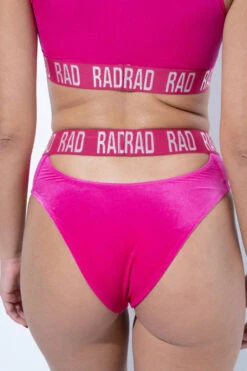 RAD Bahari Shorts - Velvet Fuchsia -Radd Pole Wear Shop DSCF5662