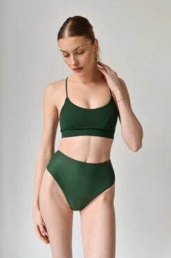 Pole Addict Isla Top -Emeralde