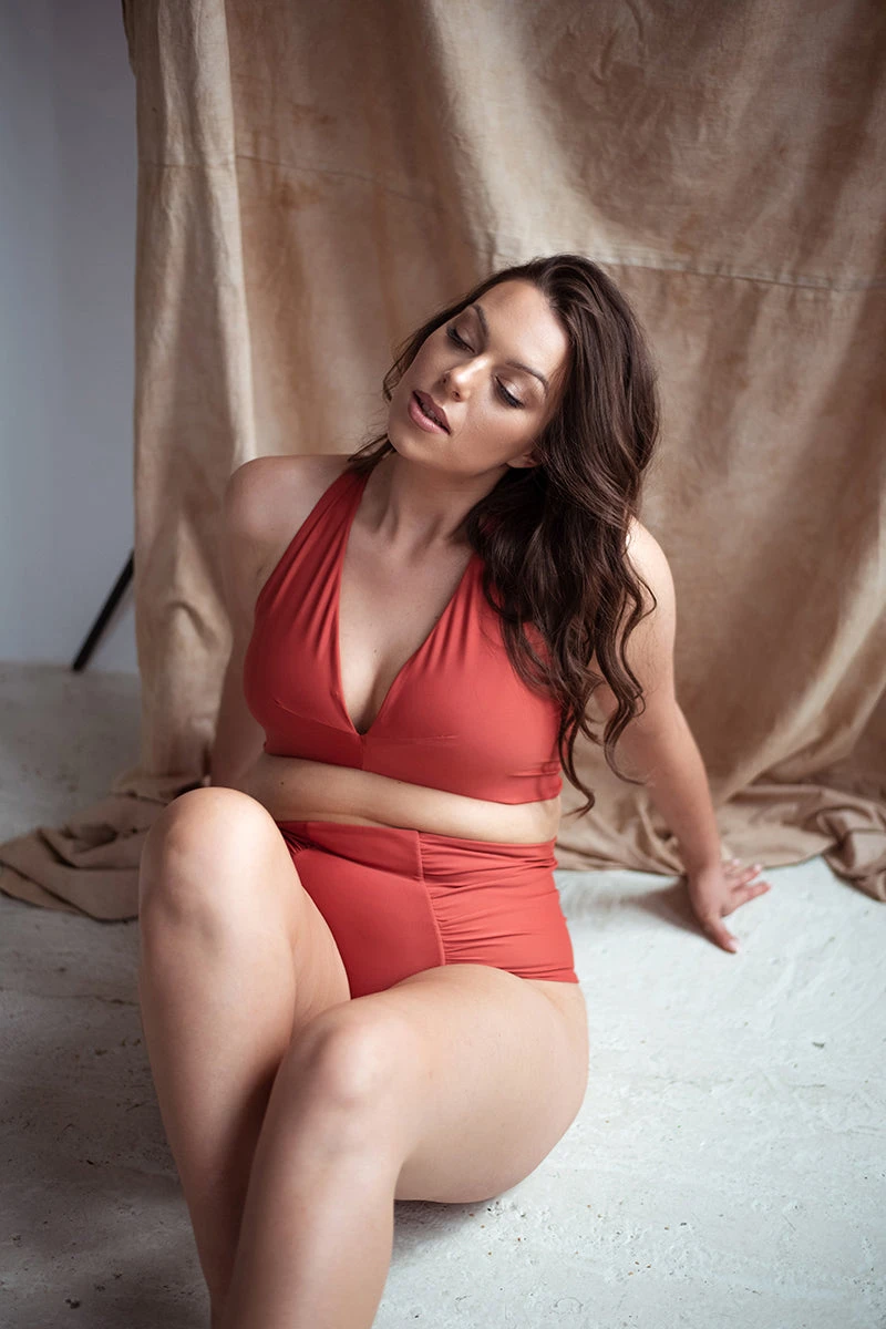 Sway Tess Shorts - Rusty Jasper 4 Sway Tess Shorts - Rusty Jasper - Image 2