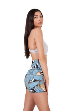 Pole Addict Biker Shorts - Banani -Radd Pole Wear Shop DSC 6224