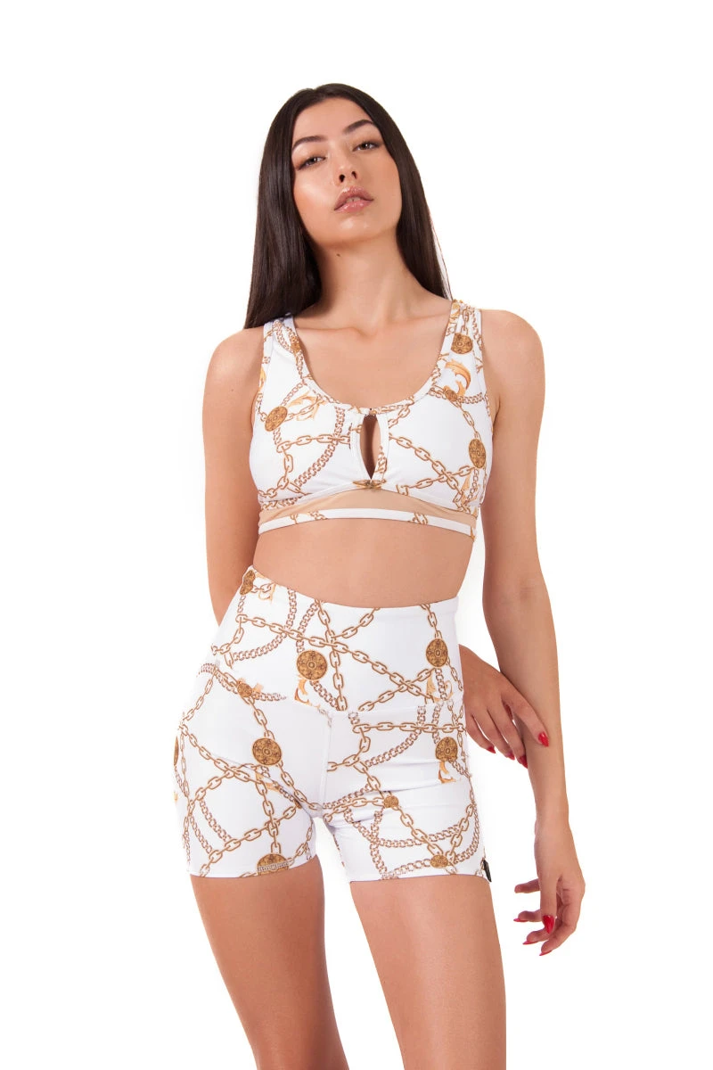 Pole Addict Biker Shorts - Aida Blanco 3 Pole Addict Biker Shorts - Aida Blanco