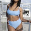 Pole Addict Bliss Top - Baby Blue -Radd Pole Wear Shop DSC 7100 1