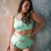 Sway Candice Top - Green Aventurine -Radd Pole Wear Shop DSC 7386 e5d85c32 a280 48e0 ad20 30cc0f876b83