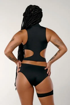 CXIX Dopamine Solo Garter Top -Black -Radd Pole Wear Shop Dopamine blackdroppin low bottoms solo garter top cxix6 6b2393fc e26e 46fa 8c03 f8cf016cca6f 1