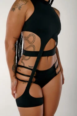 CXIX Dopamine Solo Garter Top -Black -Radd Pole Wear Shop Dopamine solo garter top black cxixdropping low bottoms5 c8bdab8f bf47 4905 a390 7229a422860b 1