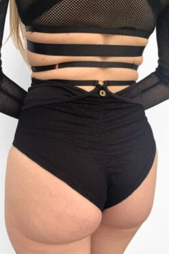 Lunalae Sasha V Cut Out Long Sleeve Top - Recycled Black Mesh 12 Lunalae Sasha V Cut Out Long Sleeve Top - Recycled Black Mesh -Radd Pole Wear Shop Drop4Wholesale MeshRelease backdetail 994c72d1 f0a4 474a 9ef8 39f2c97ce1f8 1