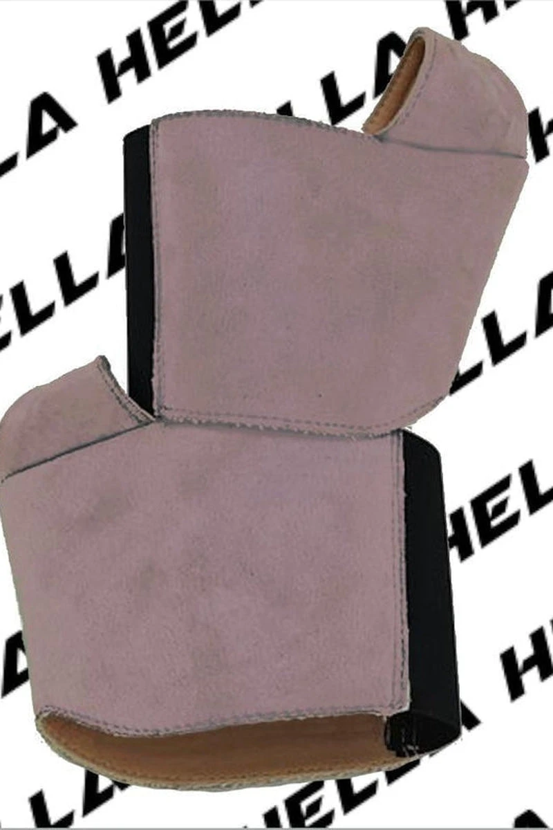 Hella Heels Classique Shoe Protector - Lilac Mink Faux Suede 3 Hella Heels Classique Shoe Protector - Lilac Mink Faux Suede