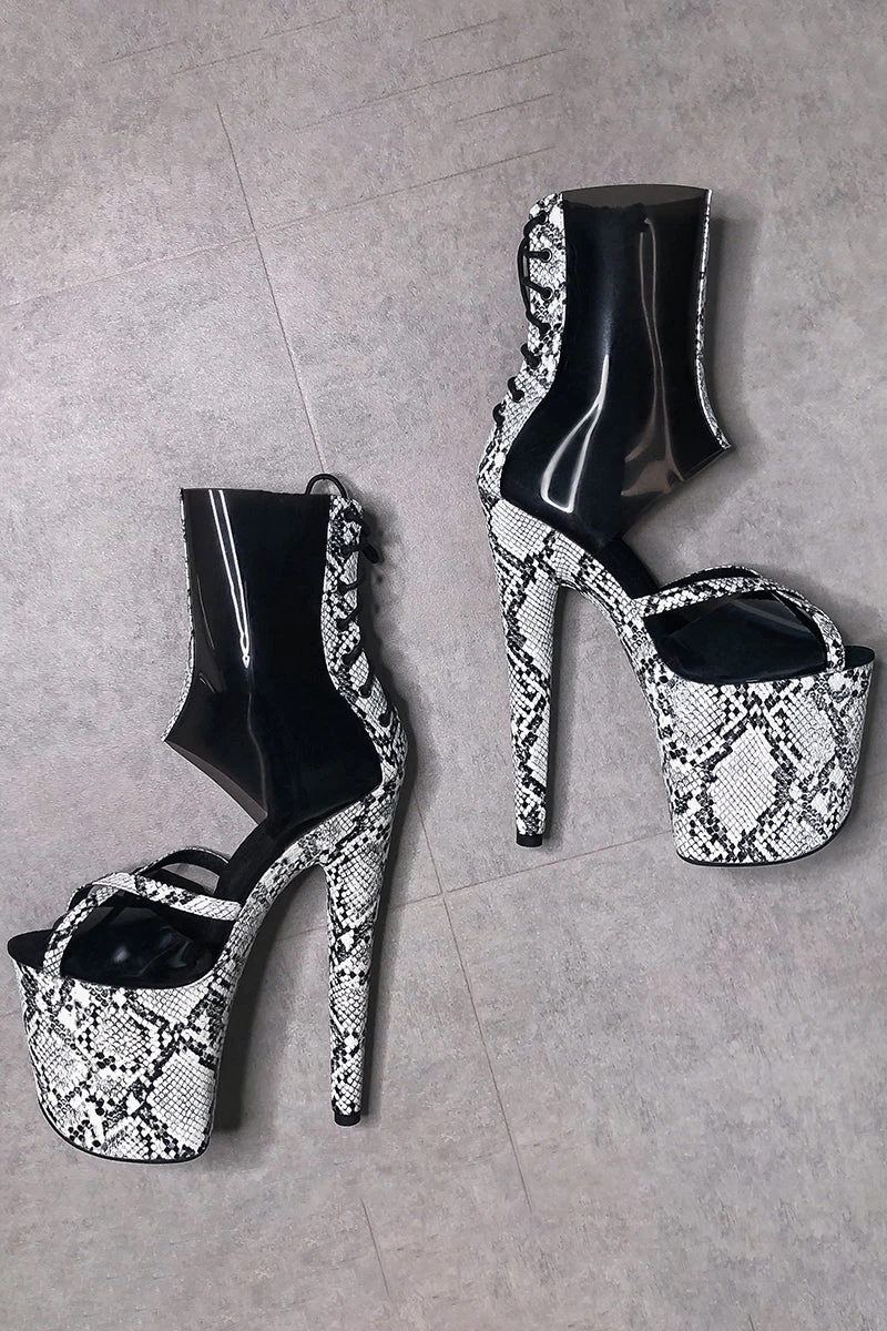 Hella Heels Killer Kingsnake Boots - 8inch 4 Hella Heels Killer Kingsnake Boots - 8inch - Image 2