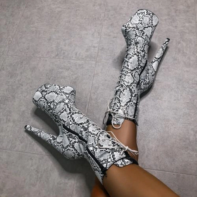 Hella Heels Mamba Boots - 8inch 10 Hella Heels Mamba Boots - 8inch - Image 8