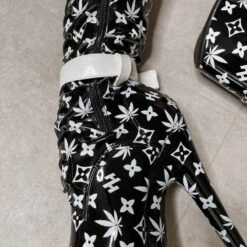 Hella Heels Branded Thigh High 8inch Boots - Black 28 Hella Heels Branded Thigh High 8inch Boots - Black -Radd Pole Wear Shop EmpireKicksBrandedblackpoledancethighhighboot 2