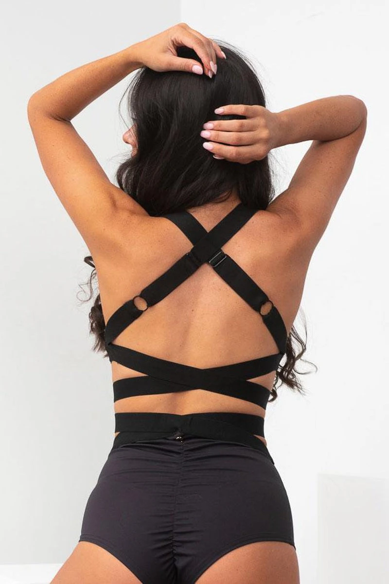 Lunalae Fallon Top - Recycled Black 7 Lunalae Fallon Top - Recycled Black - Image 5