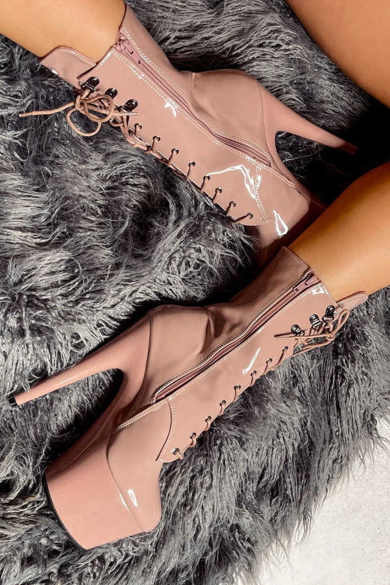 Hella Heels LipKit 7inch Boots - Boujee 4 Hella Heels LipKit 7inch Boots - Boujee - Image 2