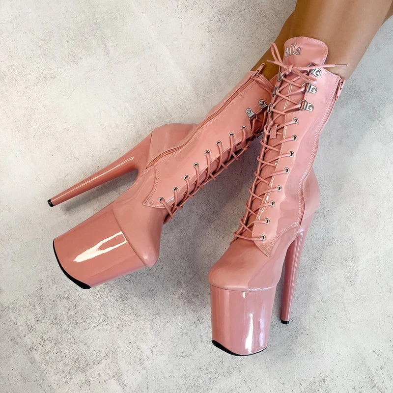 Hella Heels LipKit 8inch Boots - Candy Shop 8 Hella Heels LipKit 8inch Boots - Candy Shop - Image 6