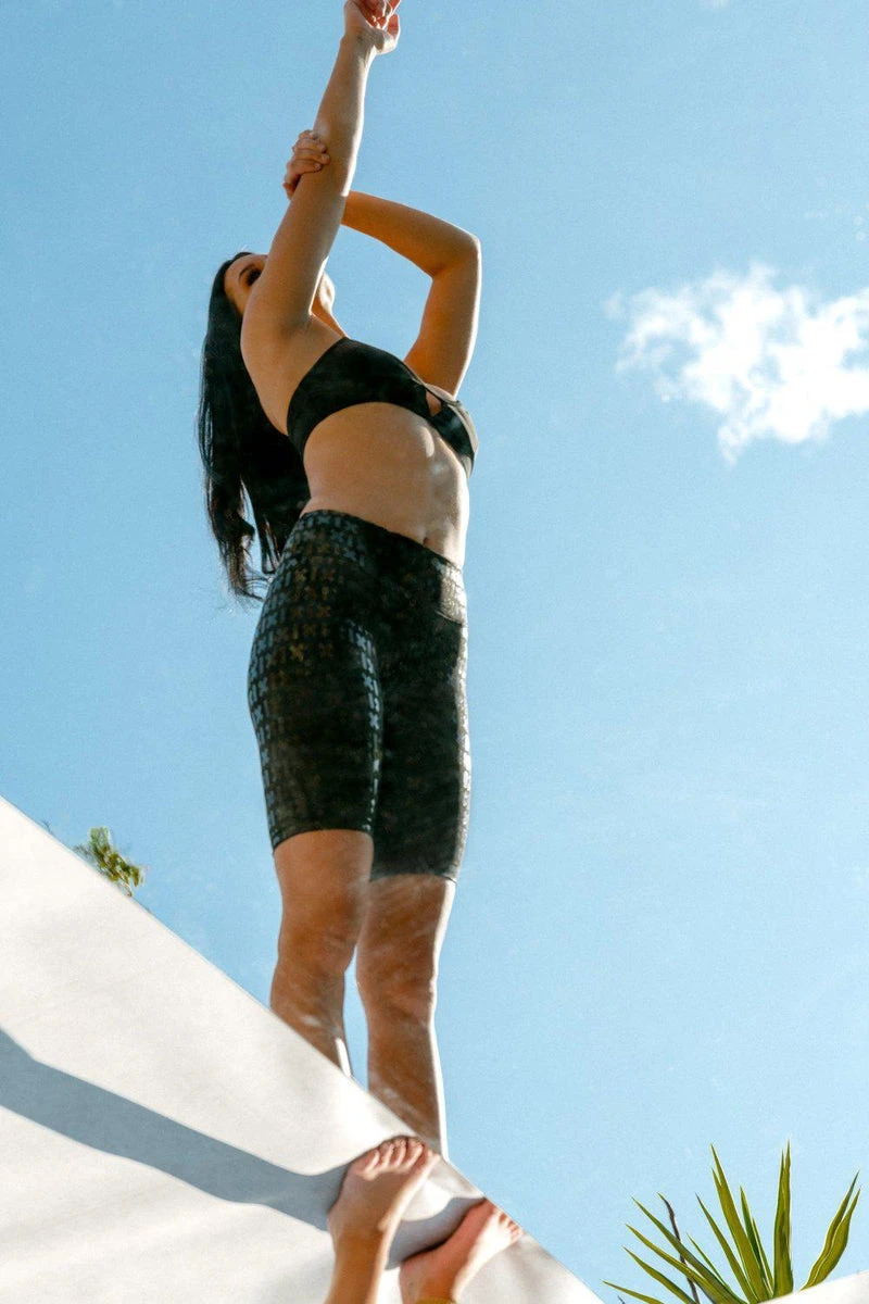 CXIX Gecko Grip Biker Shorts - Black 9 CXIX Gecko Grip Biker Shorts - Black - Image 7