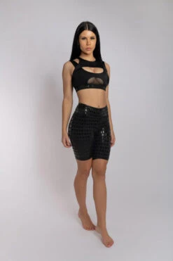 CXIX Gecko Grip Biker Shorts - Black 20 CXIX Gecko Grip Biker Shorts - Black -Radd Pole Wear Shop GeckoBikerShorts20 08 20CreaturesofXIXEcom 86