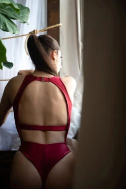 Chantay Polewear Gemini Bodysuit - Bordeaux -Radd Pole Wear Shop GeminiBodysuit Bordeaux 1 1202x1800 066a67b7 9309 4c54 ba09 e01609cf6ad1