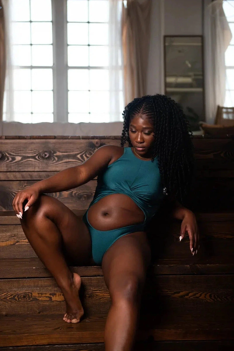 Chantay Polewear Gemini Bodysuit - Forest 8 Chantay Polewear Gemini Bodysuit - Forest - Image 6