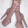 Hella Heels High BabyDoll 8inch Boots - Lilac Mink 1 Hella Heels High BabyDoll 8inch Boots - Lilac Mink -Radd Pole Wear Shop HighBabyDoll8inchBoots LilacMink5 1