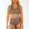 AMBR Designs Eco Crop Top - Gingham 1 AMBR Designs Eco Crop Top - Gingham -Radd Pole Wear Shop IMG 0055 2