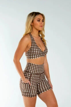 AMBR Designs Eco Biker Shorts - Gingham 8 AMBR Designs Eco Biker Shorts - Gingham -Radd Pole Wear Shop IMG 0171 2 1500x 6ba99cb6 69eb 477d 8528 7ddf81e3f7c6