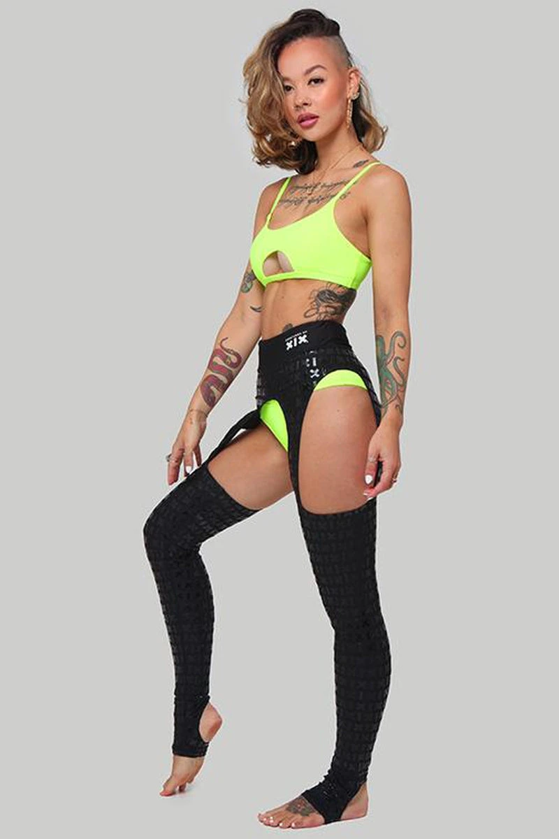 CXIX Gecko Grip Cowgirl Leggings - Black 7 CXIX Gecko Grip Cowgirl Leggings - Black - Image 5