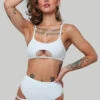 CXIX LA Bottoms - Ribbed White -Radd Pole Wear Shop IMG 0251 LOW