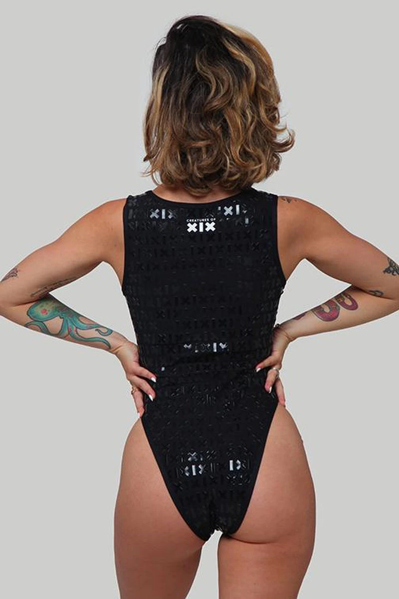 CXIX Gecko Grip Bodysuit - Black 4 CXIX Gecko Grip Bodysuit - Black - Image 2