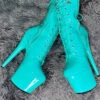 Hella Heels LipKit 7inch Boots - Minted 1 Hella Heels LipKit 7inch Boots - Minted -Radd Pole Wear Shop IMG 0539