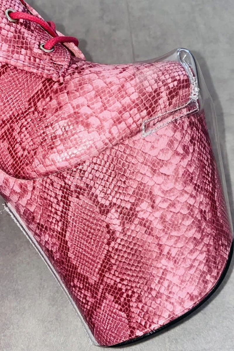 Hella Heels Classique Shoe Protector - Clear (White Back) 5 Hella Heels Classique Shoe Protector - Clear (White Back) - Image 3