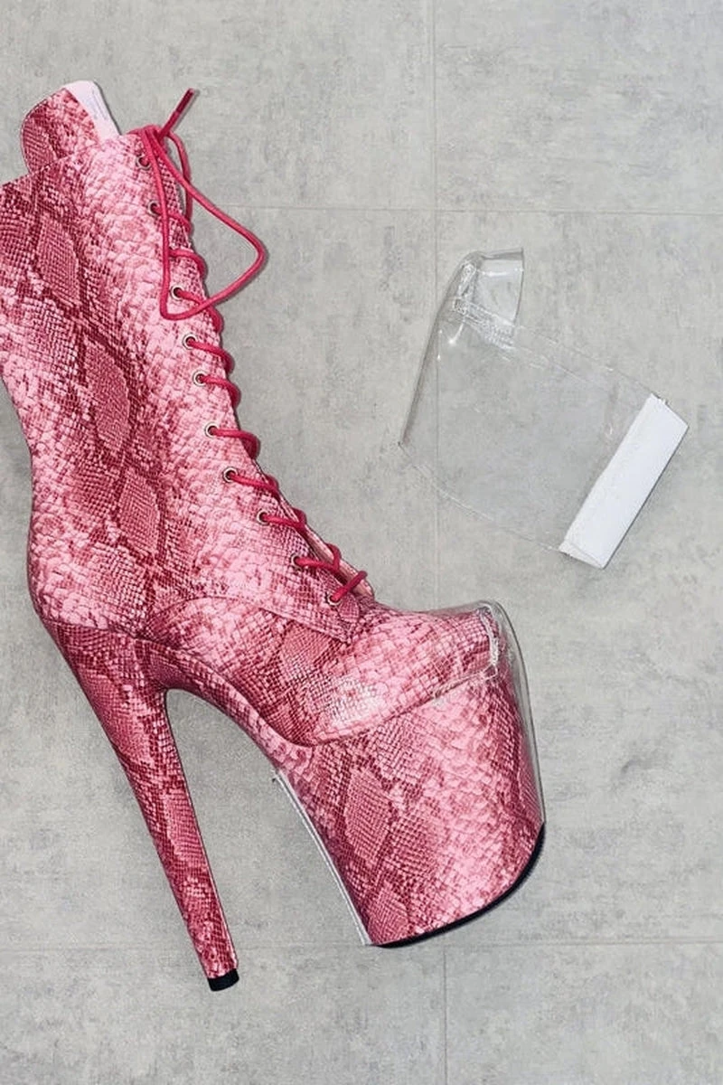 Hella Heels Classique Shoe Protector - Clear (White Back) 6 Hella Heels Classique Shoe Protector - Clear (White Back) - Image 4