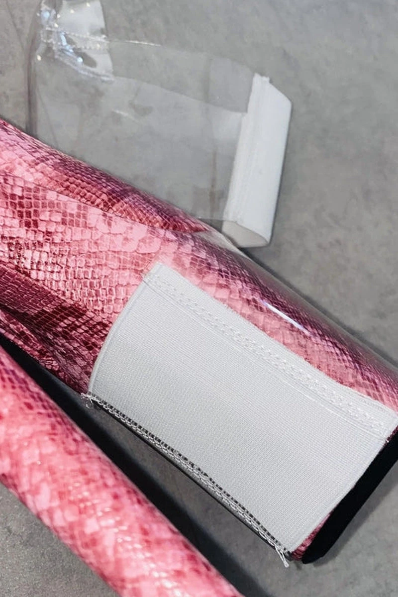 Hella Heels Classique Shoe Protector - Clear (White Back) 7 Hella Heels Classique Shoe Protector - Clear (White Back) - Image 5