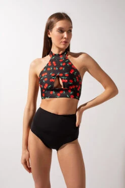 Shark Polewear Tanna Top - Cherry Print