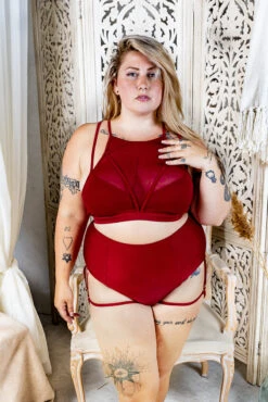 Chantay Polewear Cherryribbon Garter Shorts - Bordeaux 9 Chantay Polewear Cherryribbon Garter Shorts - Bordeaux -Radd Pole Wear Shop IMG 3128 5557b811 dd9d 489e b4d4 ce9f07bb1fe5