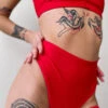 Pole Addict Bliss Adjustable Garter Shorts - Red 2 Pole Addict Bliss Adjustable Garter Shorts - Red -Radd Pole Wear Shop IMG 4015 jpg