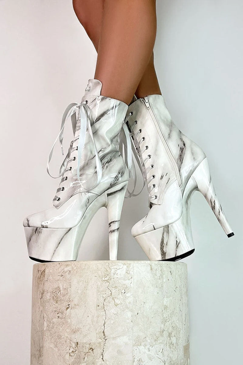 Hella Heels Renaissance 7inch Boots - Faith 4 Hella Heels Renaissance 7inch Boots - Faith - Image 2