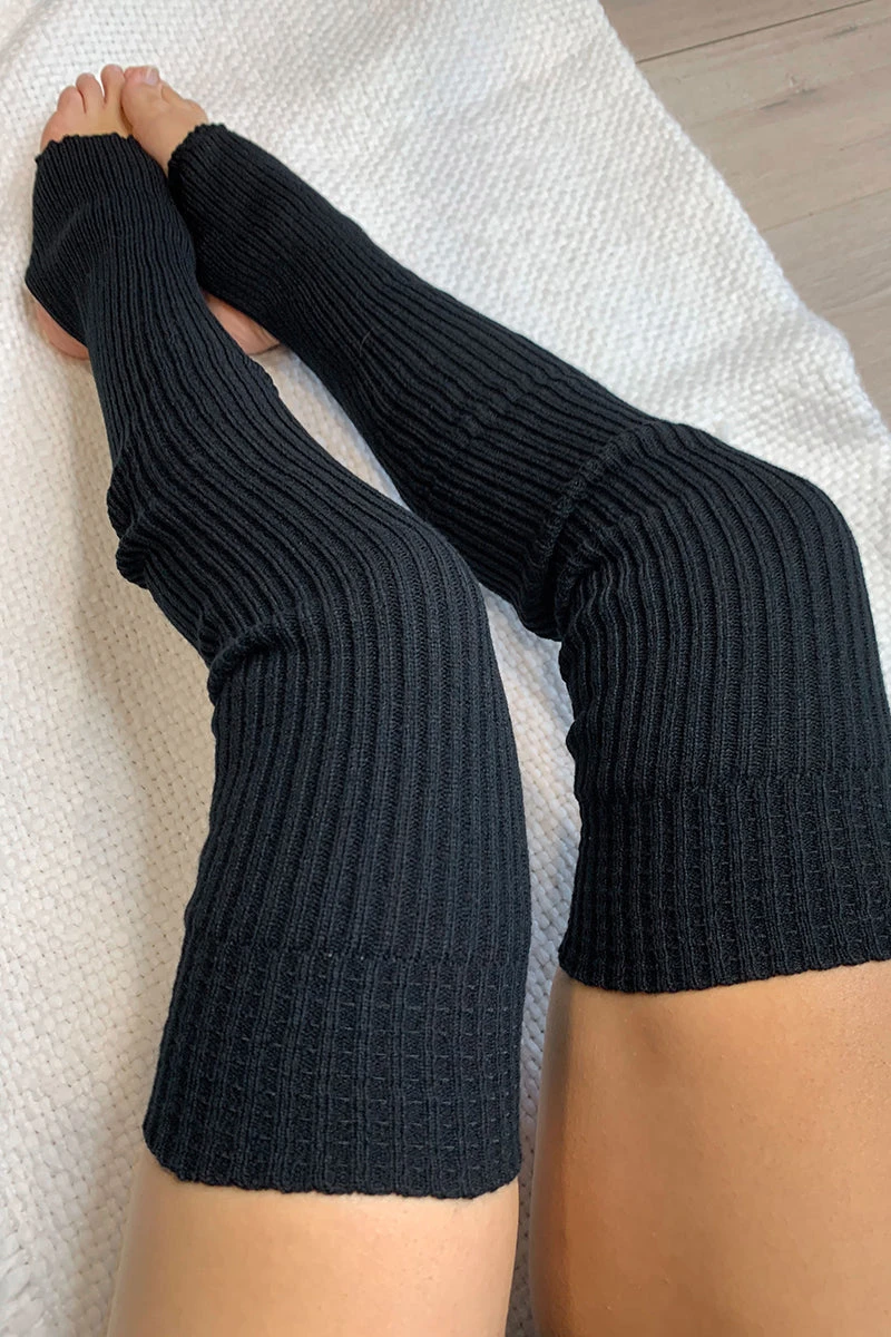 Lunalae Leg Warmers - Black 3 Lunalae Leg Warmers - Black