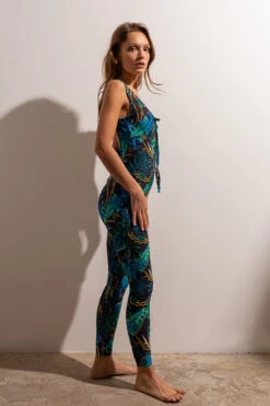 Shark Polewear Mary Jumpsuit - Treasure Garden 8 Shark Polewear Mary Jumpsuit - Treasure Garden -Radd Pole Wear Shop IMG 6585 1