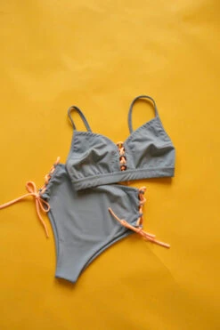 Exo Wear Lace-up Triangle Top - Grey/Orange 8 Exo Wear Lace-up Triangle Top - Grey/Orange -Radd Pole Wear Shop IMG 6938 5362352d c525 484c b7e9 afdc9336435e