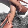 Hella Heels 8inch Stilettos - Rose Gold 2 Hella Heels 8inch Stilettos - Rose Gold -Radd Pole Wear Shop IMG 7206