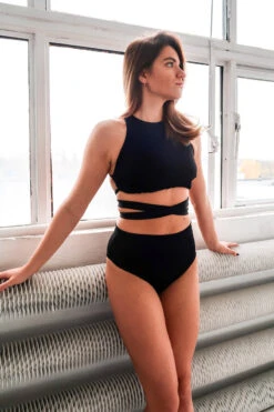 REV ACTIV Second Skin Top - Black -Radd Pole Wear Shop IMG 7819 4 1