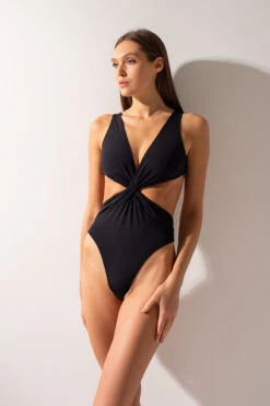 Shark Polewear Twist Bodysuit - Black 11 Shark Polewear Twist Bodysuit - Black -Radd Pole Wear Shop IMG 8972 1